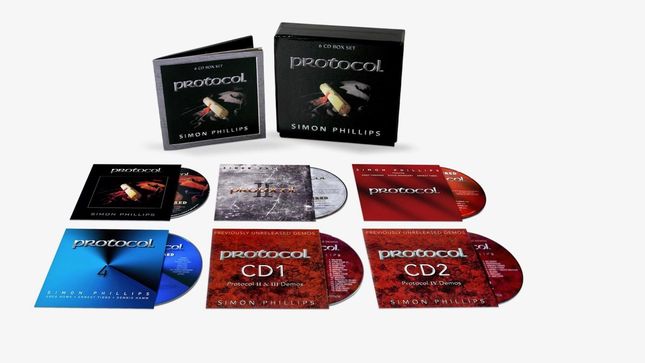 Drum Legend SIMON PHILLIPS Celebrates 30th Anniversary Of Protocol With 6 CD Box Set; Includes Unreleased Demos