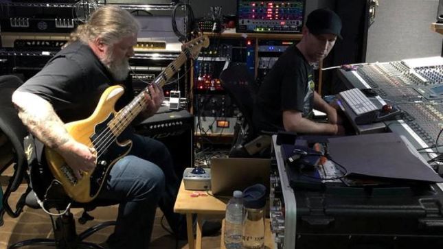 IMONOLITH Producer JASON VAN POEDEROOYEN Checks In From The Studio - "BYRON STROUD Has a Custom 5-String Bass That Sounds Like Nothing I've Ever Heard"