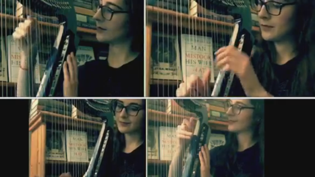 KAMELOT - Cover Of "Static" For 4 Electric Harps Posted 
