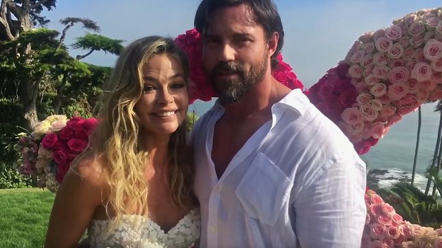 DENISE RICHARDS - Playboy Playmate / Actress Reveals She Walked Down The Aisle To METALLICA's "Nothing Else Matters" At Malibu Wedding