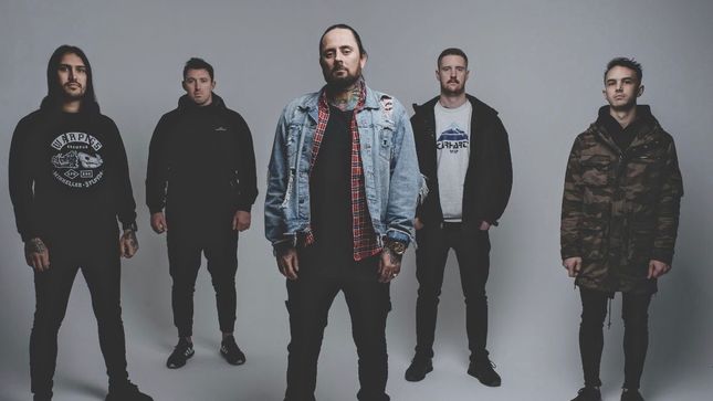 THY ART IS MURDER Premiere Guitar Playthrough Video For "Human Target"