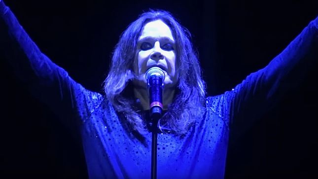 OZZY OSBOURNE Is "Pining" To Get Back On Tour - "The Challenge Is Not His Injuries, It's His State Of Mind To Keep Him Positive And Working," Says SHARON (Video)