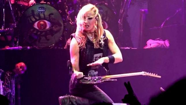 NITA STRAUSS On Performing With ALICE COOPER - "The First Time I Played 'Poison' On Stage With Alice I Had Tears In My Eyes"