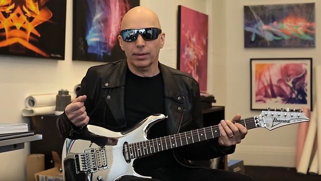 JOE SATRIANI Discusses Upcoming Art Collection - "This Is Just Something That's Part Of My Life"; Video
