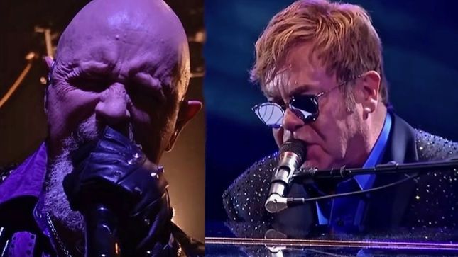 Who Would JUDAS PRIEST Singer ROB HALFORD Like To Duet With? - "ELTON JOHN! In A Heartbeat"