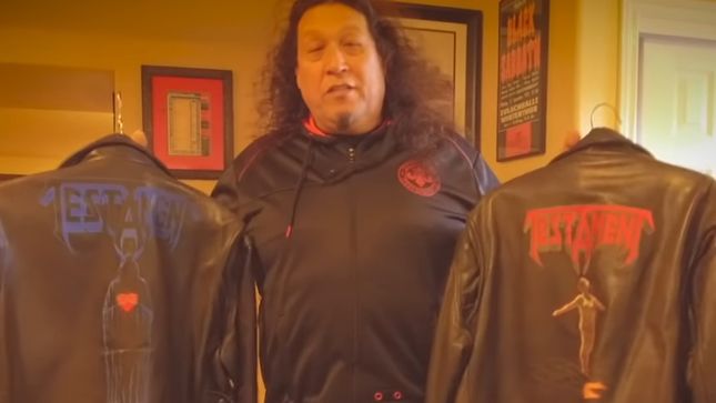 TESTAMENT - Check Out CHUCK BILLY’s Private Music Collection 