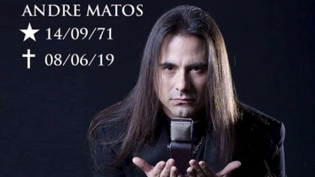 Former ANGRA Vocalist ANDRÉ MATOS Passes At Age 47 - "There Are No Words Right Now That Describe The Size Of The Void Left In The Hearts Of Those Who Loved Him"