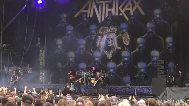 ANTHRAX - Pro-Shot Video Of Entire Rock Hard Festival 2019 Show Posted