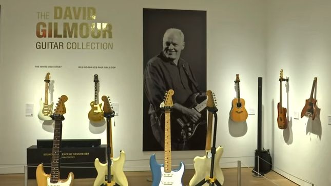 DAVID GILMOUR - New Video Preview Released For PINK FLOYD Legend's Upcoming Guitar Auction