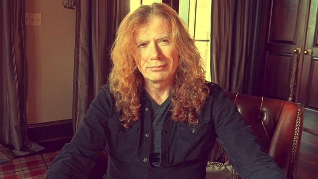 MEGADETH Leader DAVE MUSTAINE Issues Health Update - "My Doctors Are Feeling Very Positive Regarding My Progress"