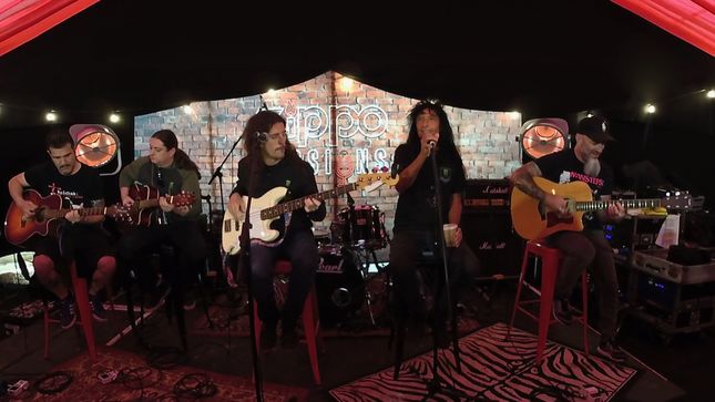 ANTHRAX Performs Acoustic Set At Download Festival; Video