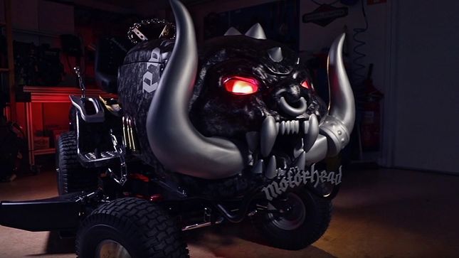 MIKKEY DEE-Designed MOTÖRHEAD Lawnmower To Be Auctioned For Charitable Purposes; Videos Streaming