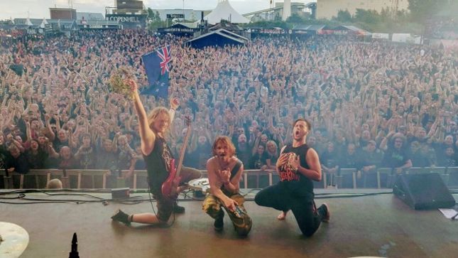 ALIEN WEAPONRY - Thousands Of Copenhell Festival Attendees Pay Respect To Band And Māori Culture With Haka Performance