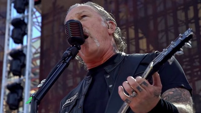 METALLICA - Pro-Shot Video Of "Harvester Of Sorrow" Performance From Brussels, Belgium Streaming