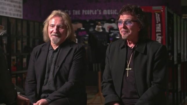 BLACK SABBATH Reflect On 50 Years Of Metal - "At Our First Showcase, They Told Us To Go Away, Write Some Proper Songs, And Learn How To Play Instruments," Says GEEZER BUTLER (Video)