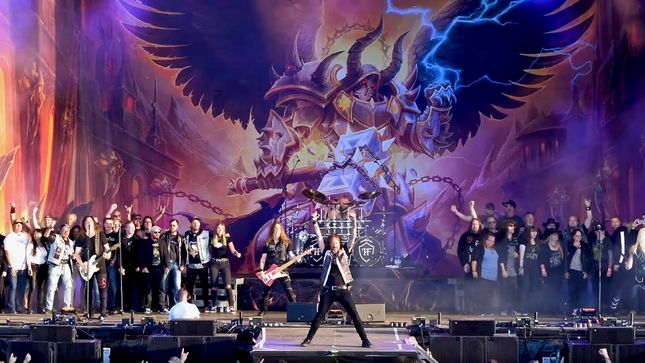 HAMMERFALL Launch Official Live Video For "(We Make) Sweden Rock"
