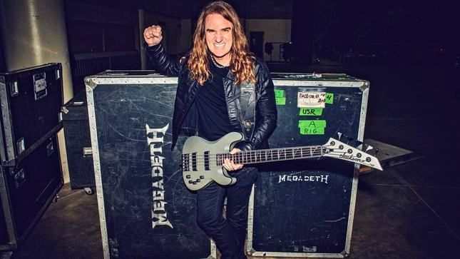 MEGADETH Bassist DAVID ELLEFSON - "All I Ever Wanted To Do Is What I'm Doing: Play Bass, Write Songs, Be In The Music Business"