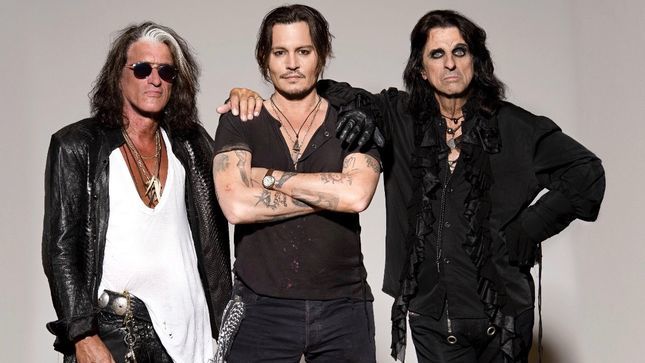 JOE PERRY Weighs In On HOLLYWOOD VAMPIRES Bandmate JOHNNY DEPP As A "Rock Star" - "He Certainly Has Drive And The Chops To Do It"