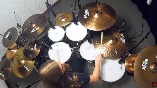 BEYOND CREATION Share “The Afterlife” Drum Playthrough Video