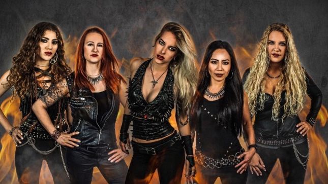 BURNING WITCHES - Video Of New Vocalist LAURA GULDEMOND's Live Debut At Sweden Rock 2019 Posted