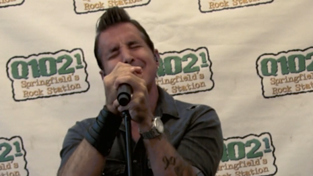 SCOTT STAPP Performs Acoustic Version Of "Purpose For Pain" At Missouri Radio Station; Video 