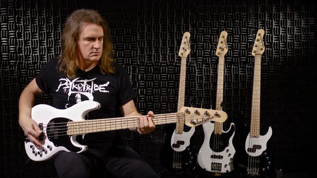 MEGADETH's DAVID ELLEFSON Debuts New Jackson X Series Signature Concert Bass; Video