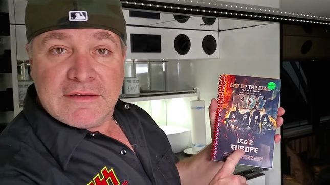 KISS Launch End Of The Road Pit Stop Video Series; Episode #1: PAUL STANLEY's Guitar Tech Streaming