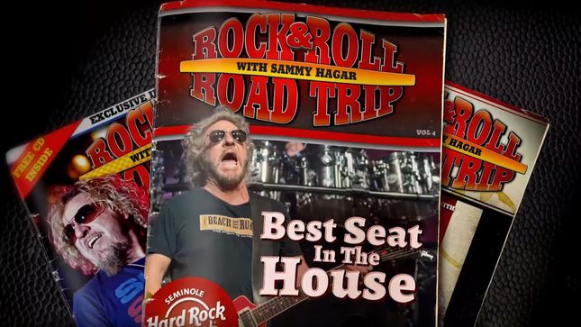SAMMY HAGAR - Rock & Roll Road Trip Sneak Peek Video With KENNY ARONOFF, JASON BONHAM, SHEILA E.