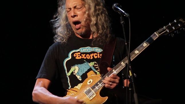KIRK HAMMETT And THE WEDDING BAND Live At Toronto's Cosmo Music; Pro-Shot Highlights Video Streaming