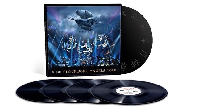 RUSH - Clockwork Angels Tour 5LP Set Due In October; Pre-Order Launched