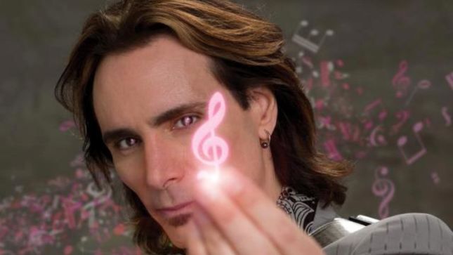 STEVE VAI Releases Behind-The-Scenes Gear Clip From The Space Between The Notes (Video)