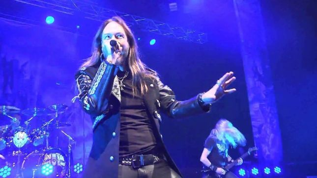 BraveWords Preview: HAMMERFALL Frontman JOACIM CANS Looks Back On 2017 Co-Headlining Tour With DELAIN - 