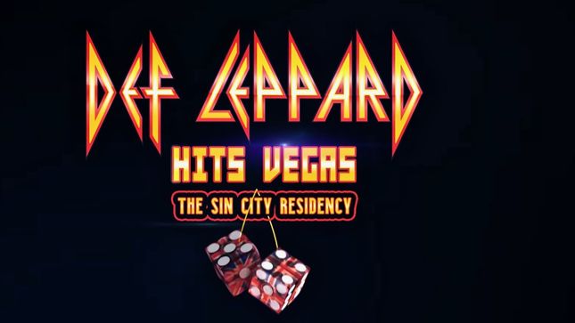 DEF LEPPARD Filming Las Vegas Shows For Upcoming DVD Release; New Sin City Recap Video Streaming