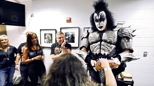 KISS: End Of The Road Pit Stop #5 - "The First Step Of The Cure Is A KISS"; Video