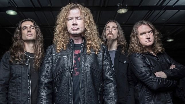 DAVE MUSTAINE Says MEGADETH Hope To Release New Songs Ahead Of European Tour - "It Might Be Two, It Might Be Four"