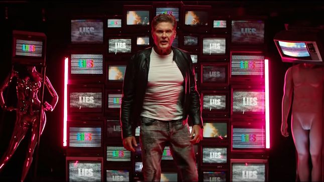 DAVID HASSELHOFF Launches Music Video For "Open Your Eyes" Feat. STOOGES Guitarist JAMES WILLIAMSON