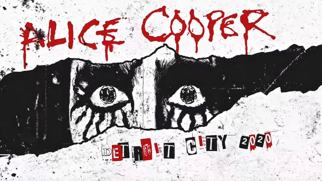 ALICE COOPER Premiers Official Lyric Video For "Detroit City 2020"