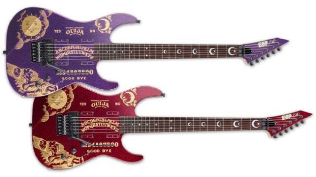METALLICA - ESP Announces Sparkle Finish KIRK HAMMETT Signature Ouija Guitars