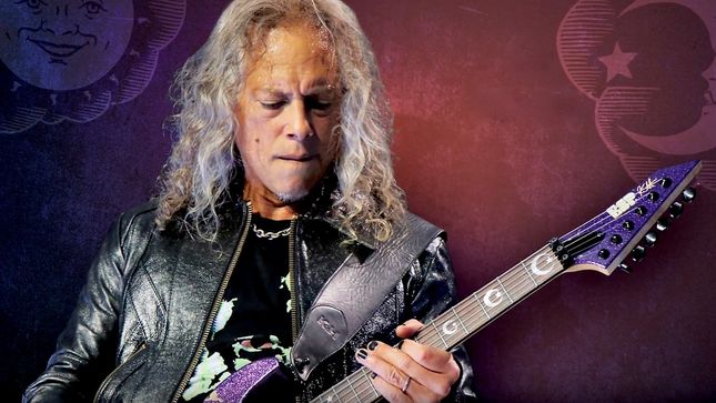 METALLICA - More Details Revealed For KIRK HAMMETT's ESP Sparkle Ouija Collection; Video