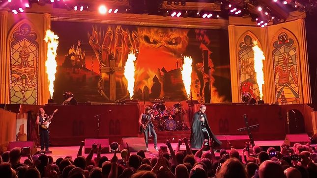 IRON MAIDEN This Week's "Noise Maker" On Pollstar's Live75 Chart; SCORPIONS Land At #2