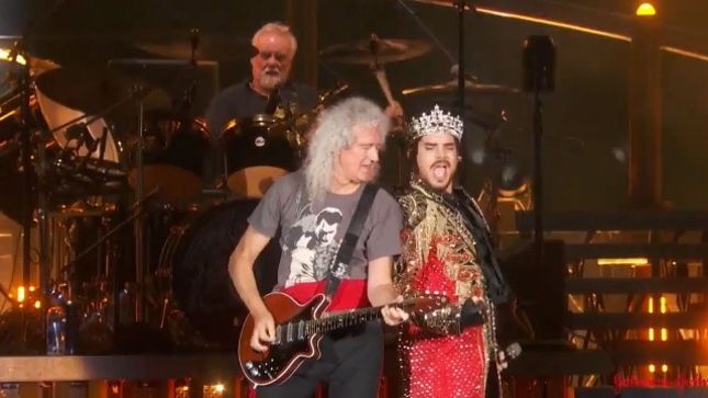 QUEEN + ADAM LAMBERT Perform "We Are The Champions" At Global Citizen Festival; HQ Video Available