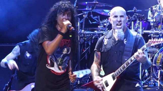 ANTHRAX Perform Aboard MEGADETH's Inaugural Megacruise (Video)
