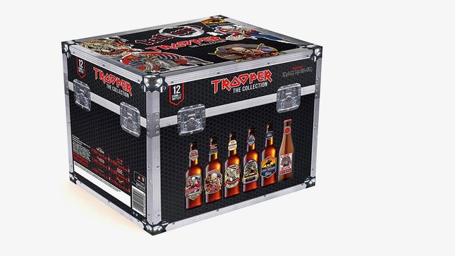 IRON MAIDEN And Robinsons Brewery Announce Trooper Collection Box In Celebration Of 25 Million Pints