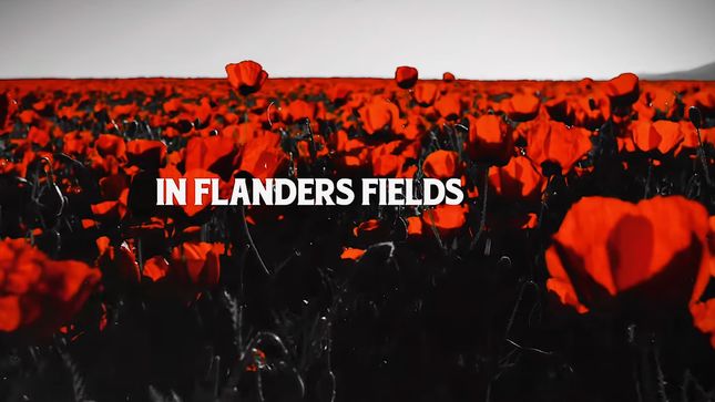 SABATON Premier "In Flanders Fields" Lyric Video