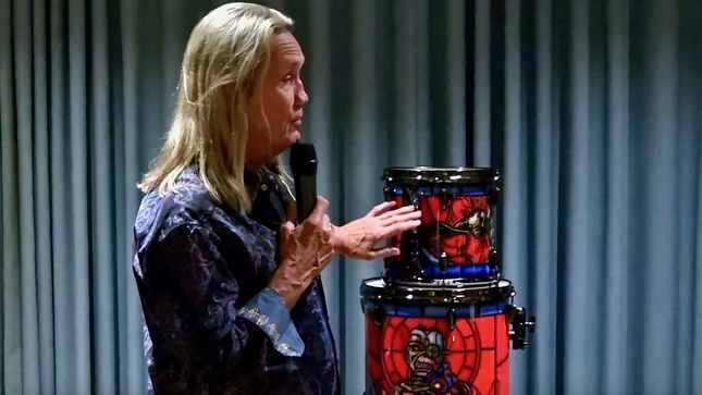 IRON MAIDEN Drummer NICKO MCBRAIN Presents 2020 British Drum Co. "Legacy Of The Beast" Kit; Video