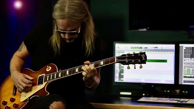 JUDAS PRIEST Guitarist RICHIE FAULKNER Test Drives EMG-DMF Pickup Set; Video