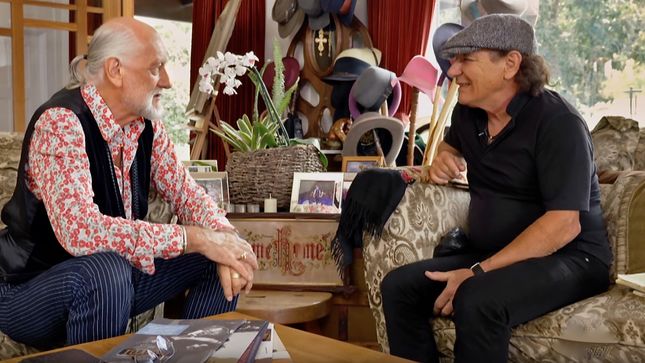 FLEETWOOD MAC Drummer MICK FLEETWOOD Guests On BRIAN JOHNSON's A Life On The Road AXS TV Series This Sunday; Preview Video