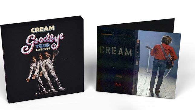 CREAM - Goodbye Tour Live 1968 4CD Box Set To Be Released In February; Includes Unreleased Material