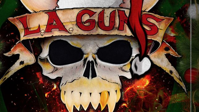 L.A. GUNS Feat. PHIL LEWIS & TRACII GUNS Streaming RAMONES Cover "Merry Christmas (I Don't Want To Fight Tonight)"