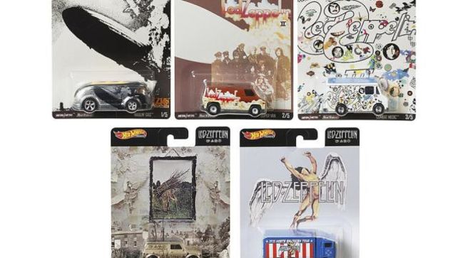 LED ZEPPELIN - Hot Wheels Car Collection Announced